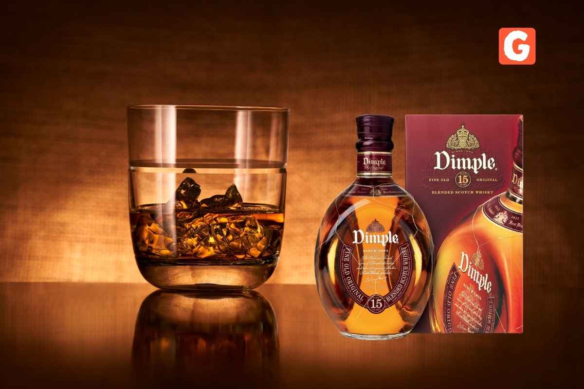 Dimple Whisky Price in India